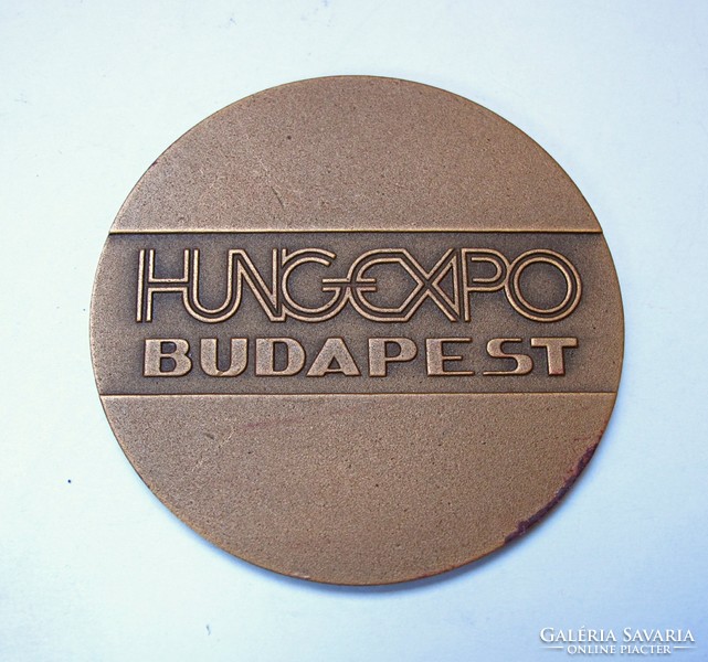 Hungexpo budapest 1979 commemorative medal.