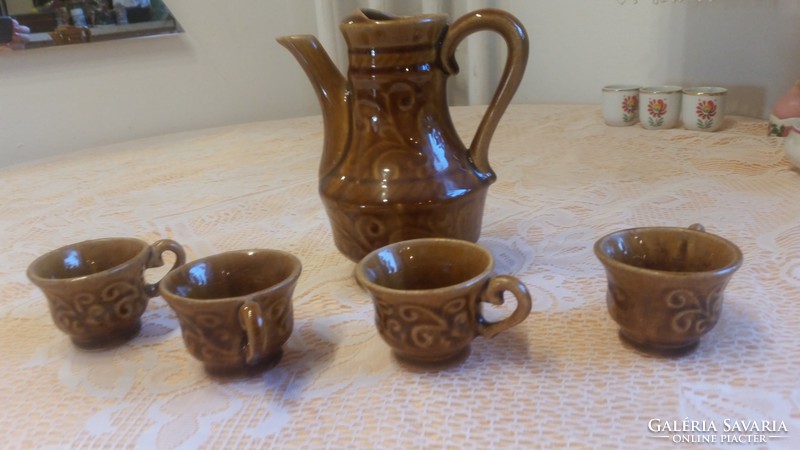 Ceramic coffee set for sale!
