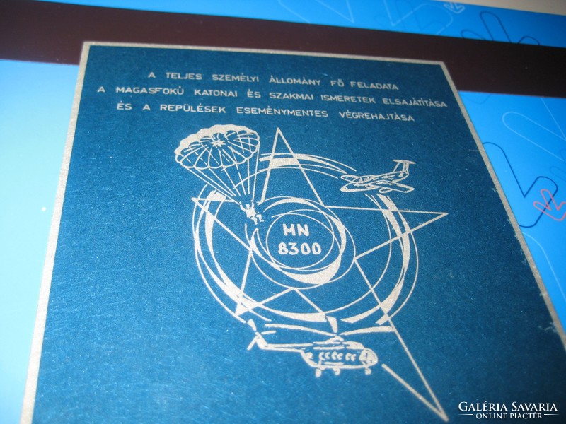 Repülés Biztonsági konferencia 1977  .  9,5 x 14,5 cm , emlék plakett