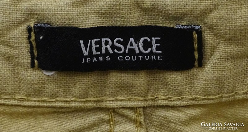 0V723 Drapp színű Versace farmer nadrág 34