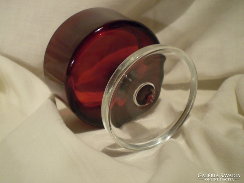 Luminarc rubinvörös desszertes pohár