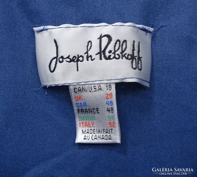 0V760 Kék Joseph Ribkoff női ruha szett 48