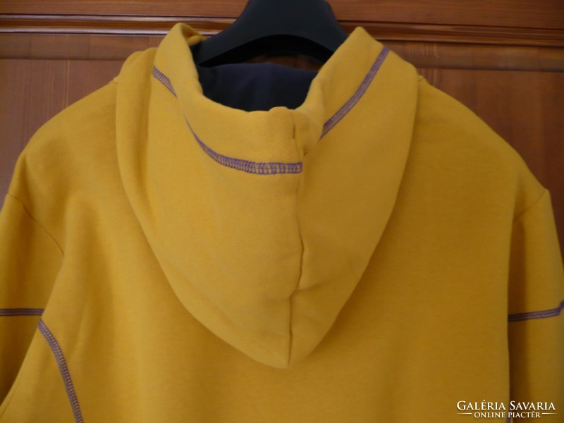 Lotto sárga kapucnis pulóver