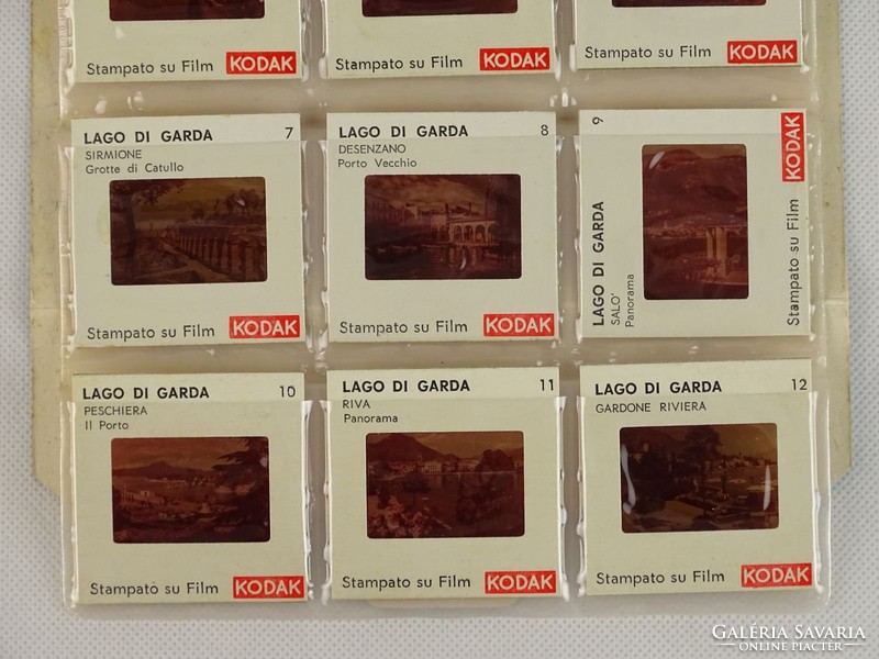 0V348 Garda-tó Kodak diakocka sor 12 db