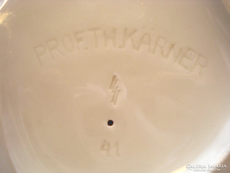 Extremely rare German imperial porcelain, marked ss, (allach, 1938-1944)