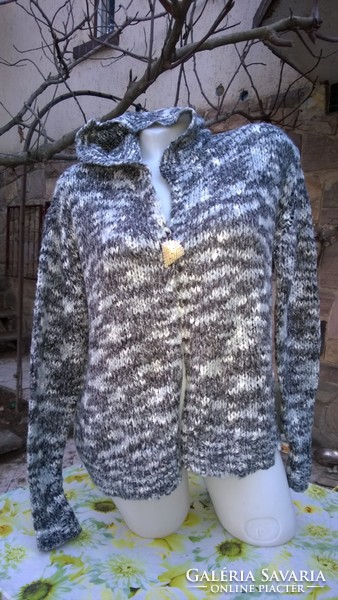 Kapucnis -kardigán-pulóver  Vero Moda M-puha, meleg, könnyű