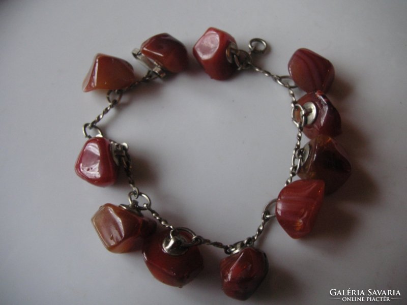 Bracelet, made of mineral stone