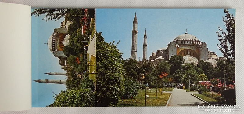 0V402 12 darabos Törökország képeslap füzet