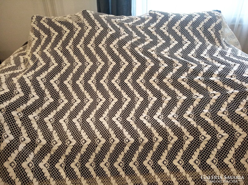 Különleges KLÖPLI CSIPKE függöny - 230x250 cm