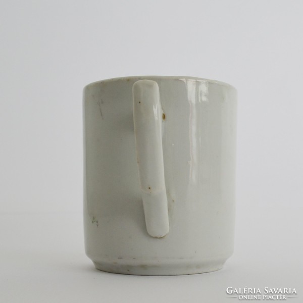 I. World War II porcelain commemorative cup with a portrait of Hindenburg /1./