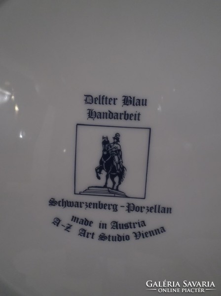 Plate - marked - 26 cm - Viennese - wall plate - flawless