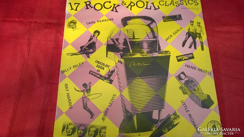 Retro-17 Rock&Roll hanglemez