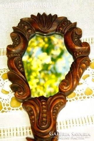 Barokk faragott tükör