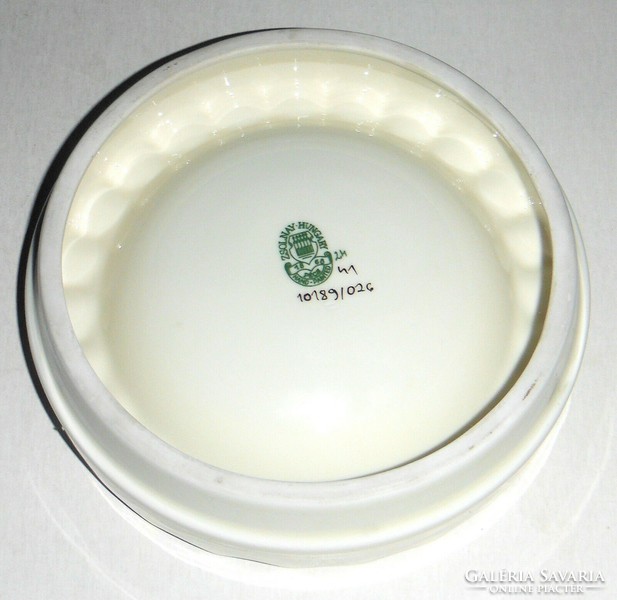 Zsolnay butterfly large porcelain ashtray