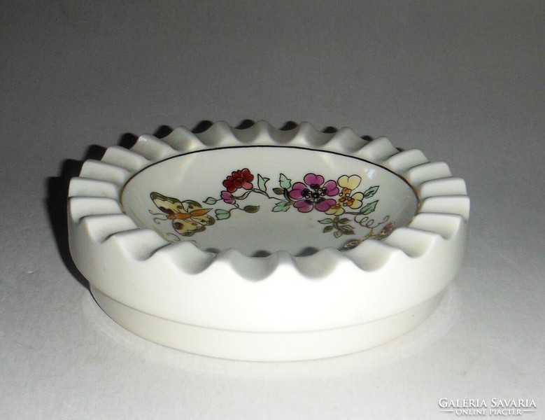 Zsolnay butterfly large porcelain ashtray