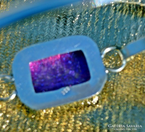 925 Silver Opal Bracelet Bangle (b)