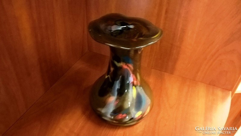 Murano or Murano style old broken glass vase for sale