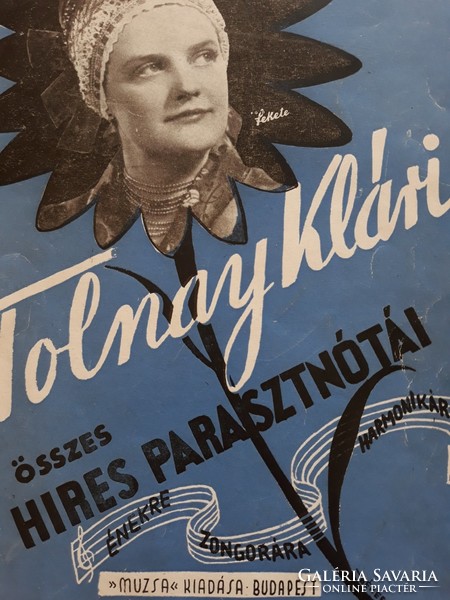 Tolnay klàri parasztnótài 1942 kottákkal dalok