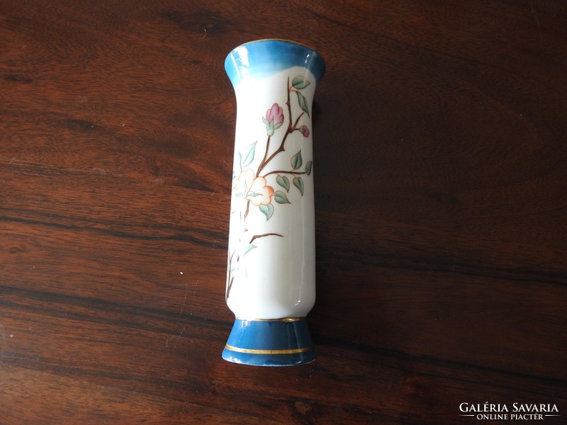 Flowering branch patterned vase