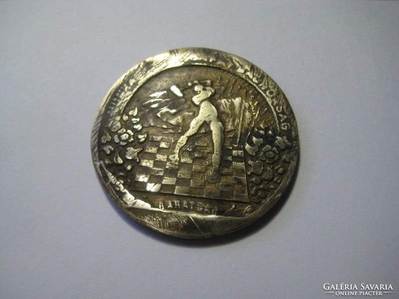 Commemorative medal, probably council republican, copper, the inscription was polished, anno, ...