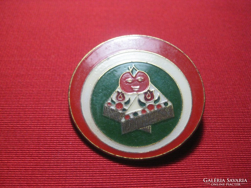 Retro pioneer badge copper 35 mm