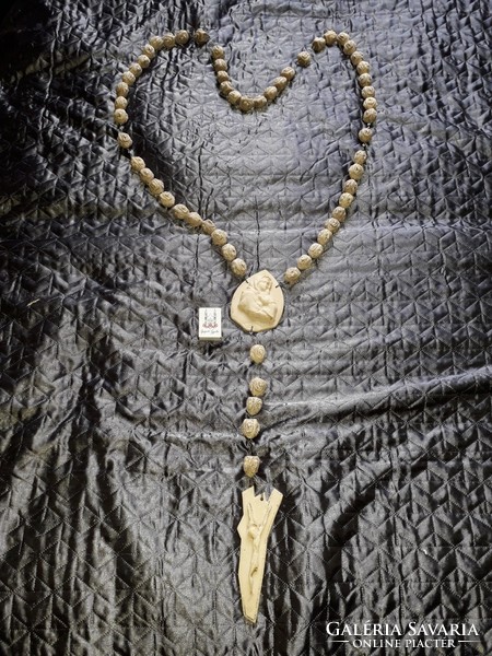 Giant extraordinary rosary holy relic 140 cm