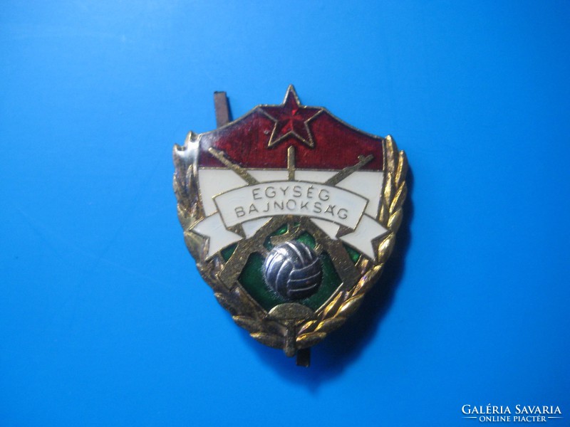 Unit championship badge from the 60s 32 x 37 mm