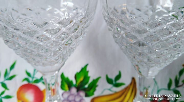 Luminarc France üveg talpas pohár vagy kehely 2 db (jelzet)