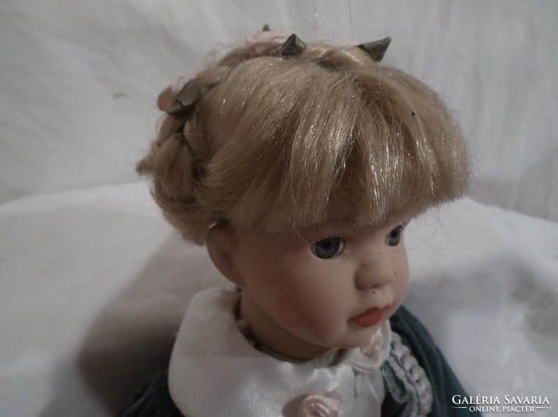 Doll - 30 cm - porcelain - German - charming - beautiful condition