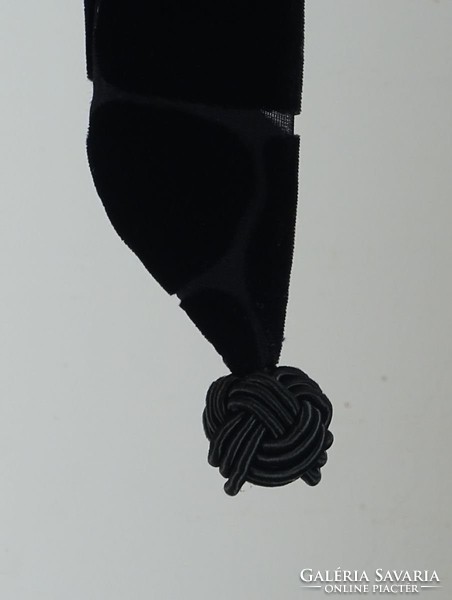 0W286 Paladini fekete áttetsző női hálóköntös
