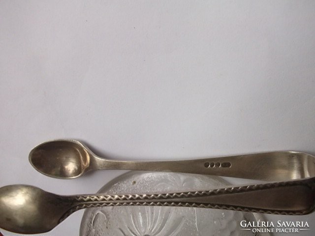 Silver-plated sign. Sugar tongs - for coffee and tea