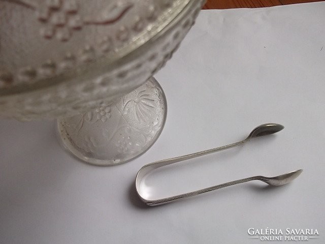 Silver-plated sign. Sugar tongs - for coffee and tea