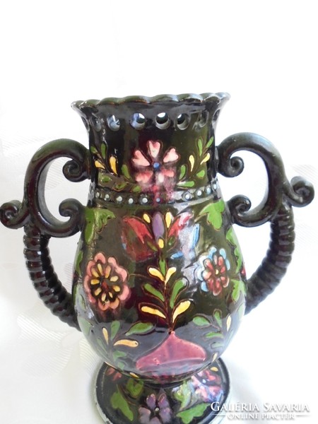 A nice large Bozsik Kalman vase from Kunszentmárton