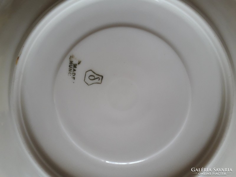 Drasche porcelain saucers (4 pcs)