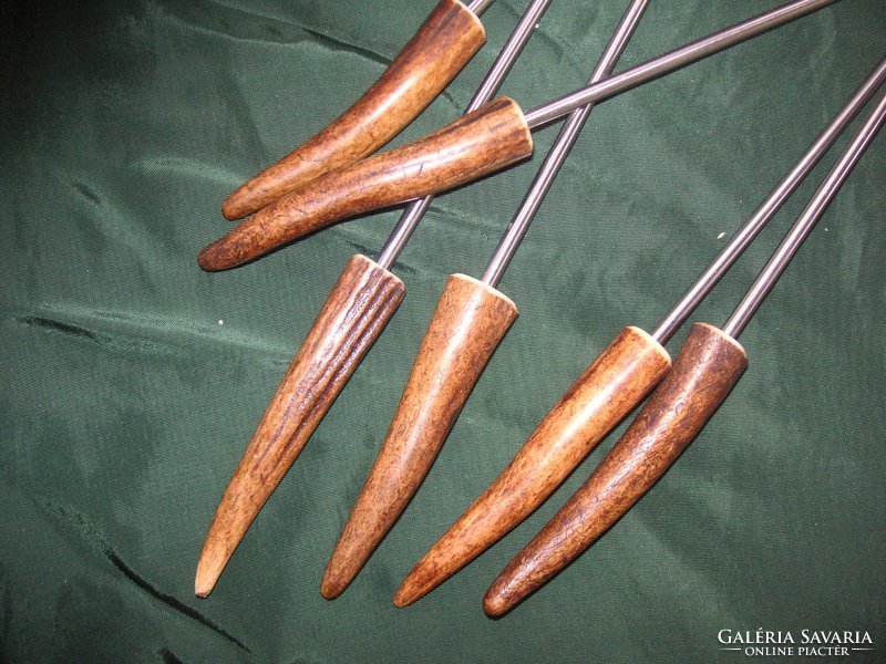 Special forks, with antler handles, 27 cm