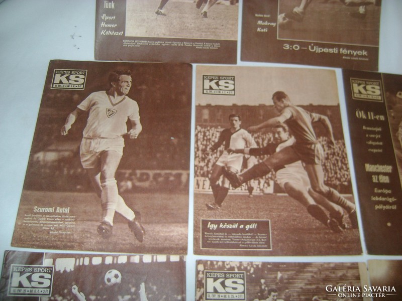 Képes Sport újság - 1968 - nyolc darab együtt