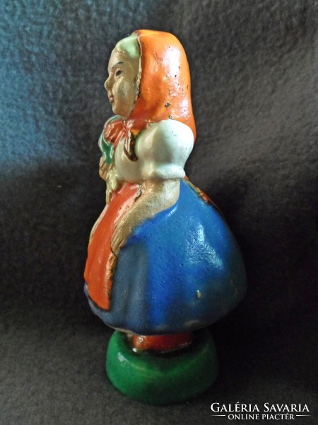 Old ceramic woman