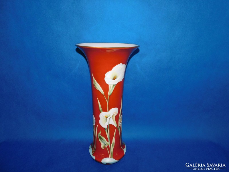 Giant calla vase from Herend