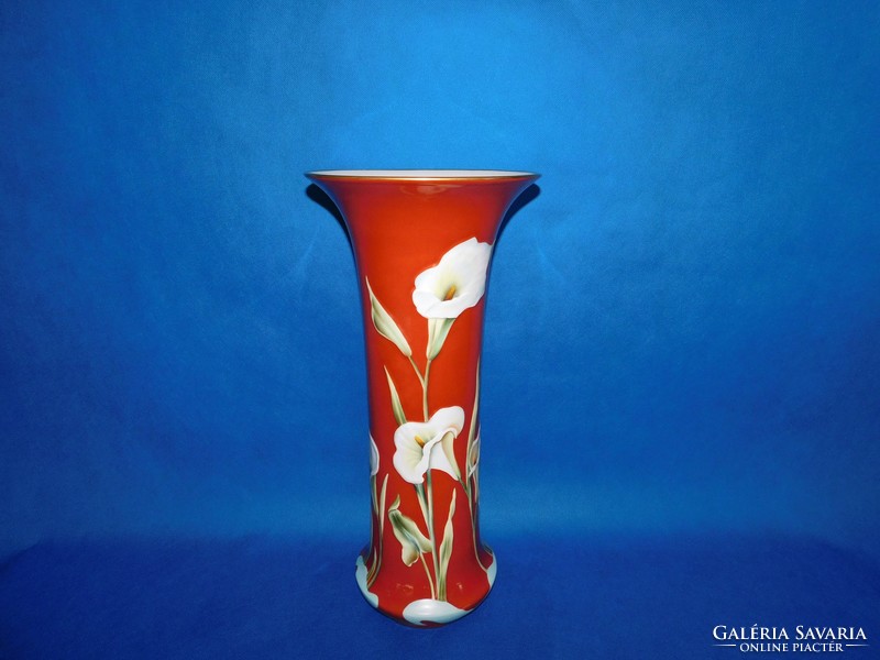 Giant calla vase from Herend