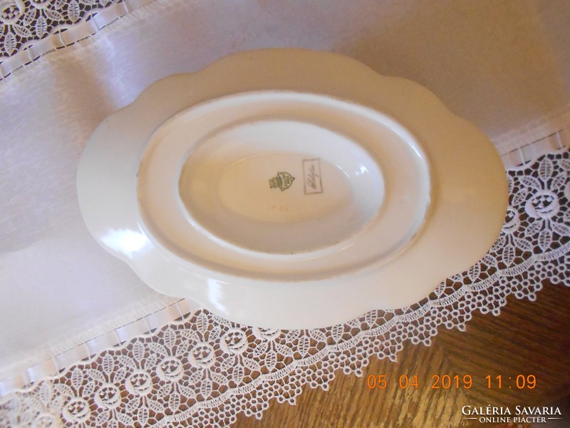 Antique zsolnay beaded sauce bowl