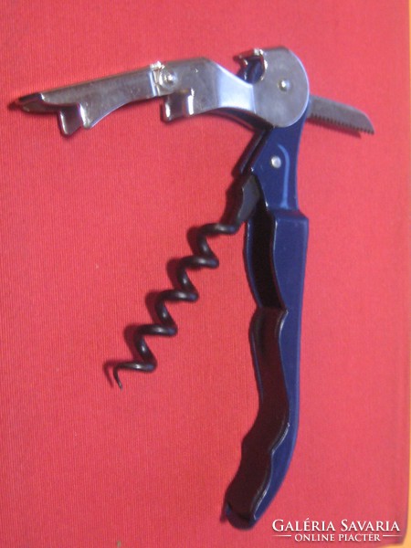 Professional corkscrew bottle opener, doma fugota, closed 12 cm