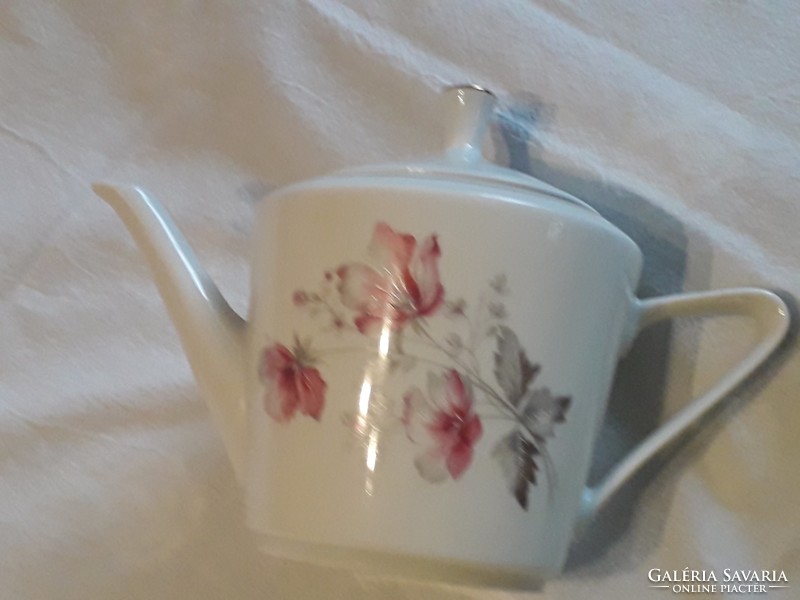 Alföldi porcelán tea kiöntő tetővel
