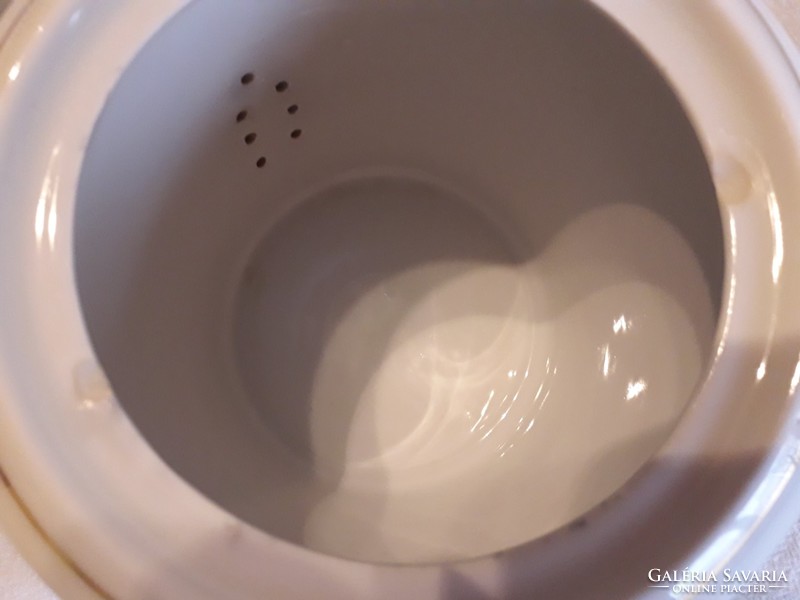 Alföldi porcelain tea spout with lid