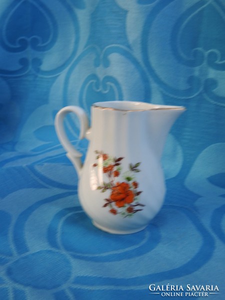 Bulgarian flower pattern cream spout - milk spout