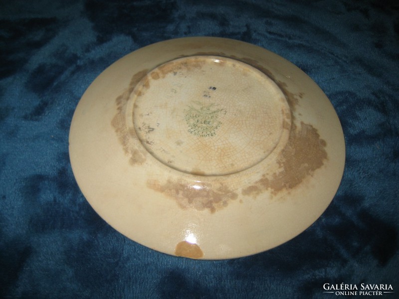 Villeroy-boch-mettlach, antique small plate 16.3 cm