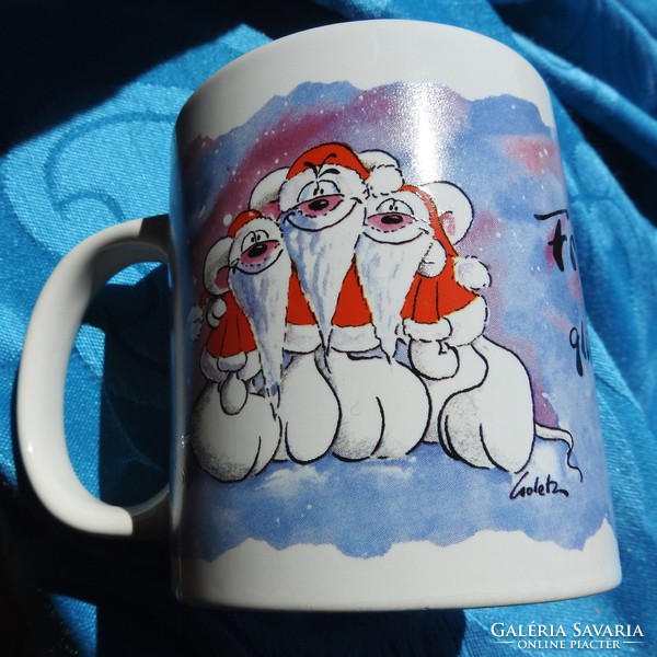 Christmas and New Year's lovely diddl brand cocoa mug