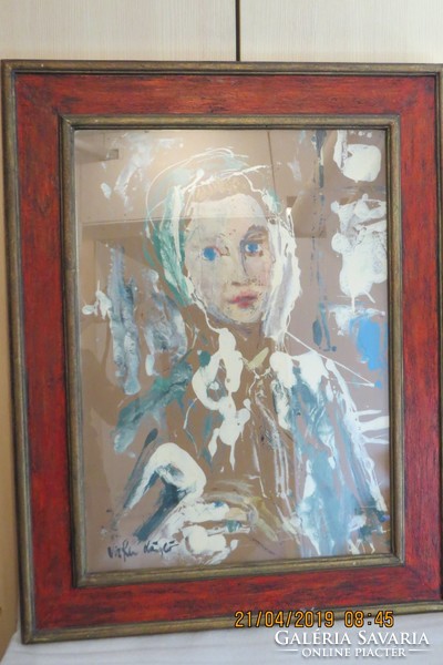 László Vinkler (1912-1980): female portrait