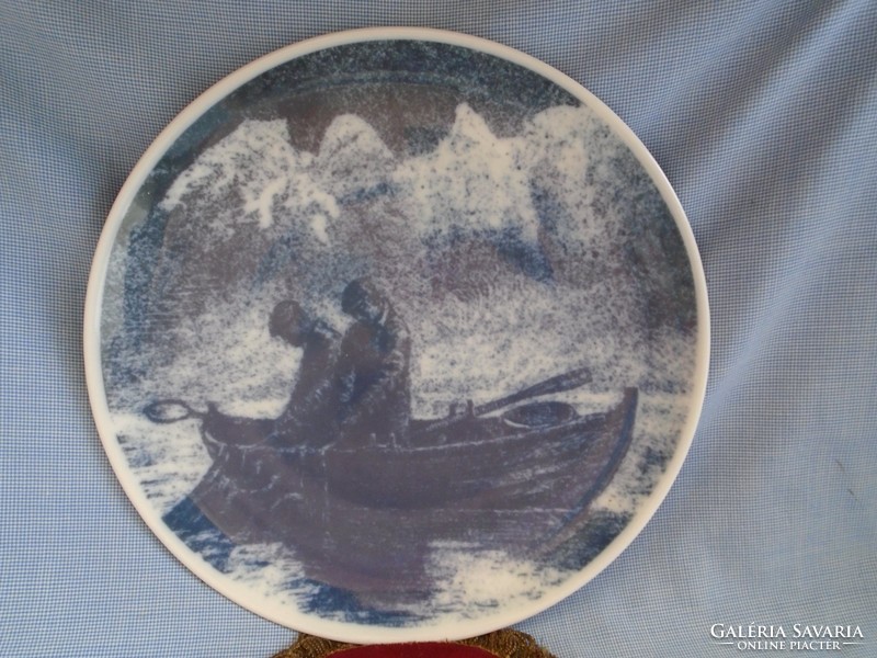 2 pcs limited series decorative plate 2000/1190 both real collection pieces 23.5 cm