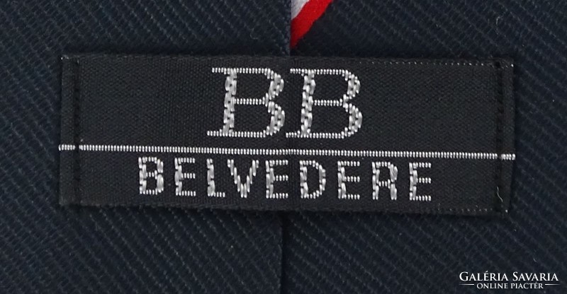 0W507 Skal BB Belvedere sötétkék nyakkendő