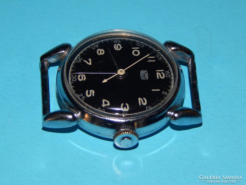 Umf wristwatch 1950s, excellent condition, gift with old leather strap